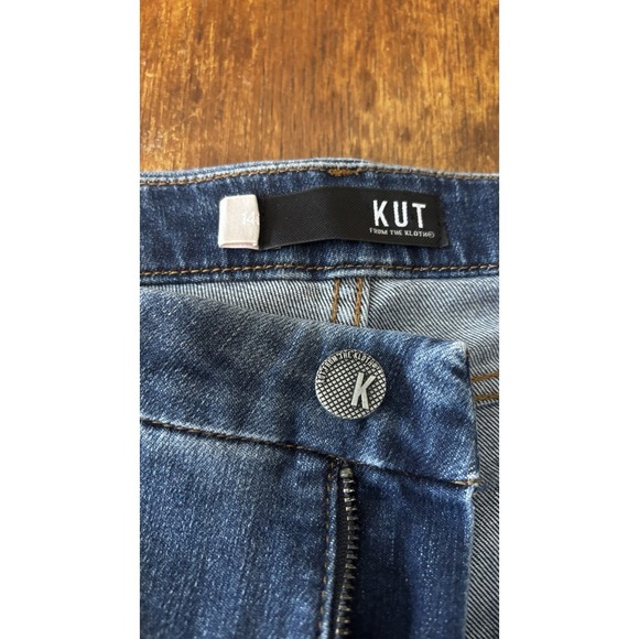 KUT From The Kloth Maggie Wide Drape Leg Jeans Size 14 - Picture 5 of 9